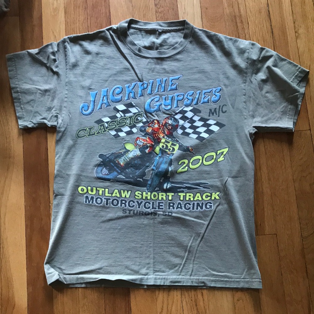 2007 Jackpine Gypsies Tee.  Sturgis, SD.